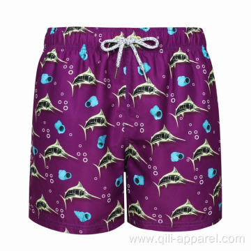 print swimming shorts men swimwear short swim trunks